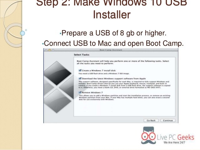 instal windows on usb for mac
